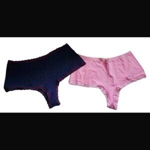 Cacique Lane Bryant Lot of 4 Cheeky & Hipster Panties Size 22/24 NWT